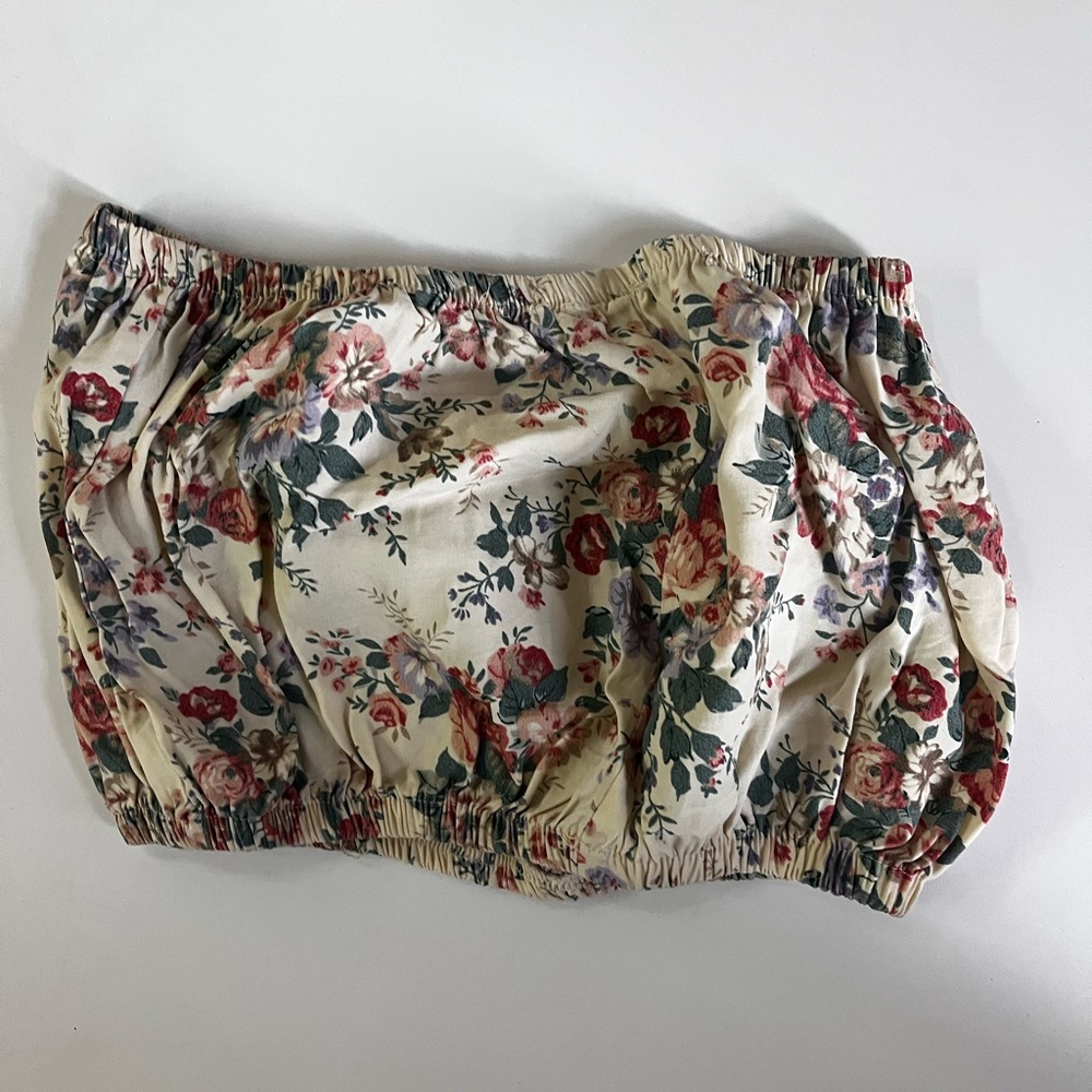 Thrifted tube top